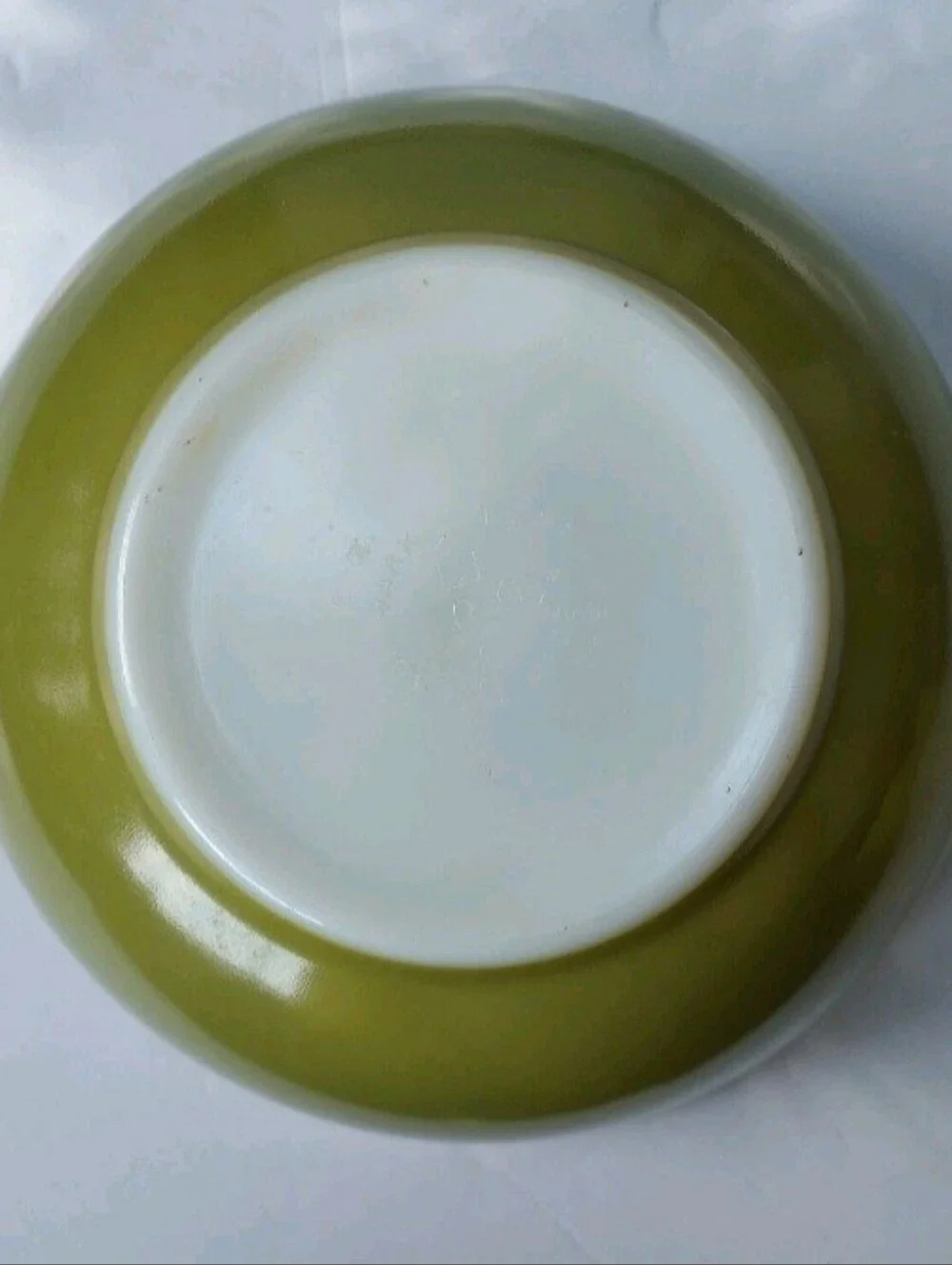 Pyrex #403 2.5 Quarts Green Large Bowl Vintage VTG